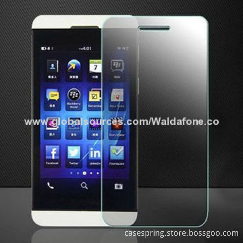 Tempered-glass screen protector for BlackBerry Z10